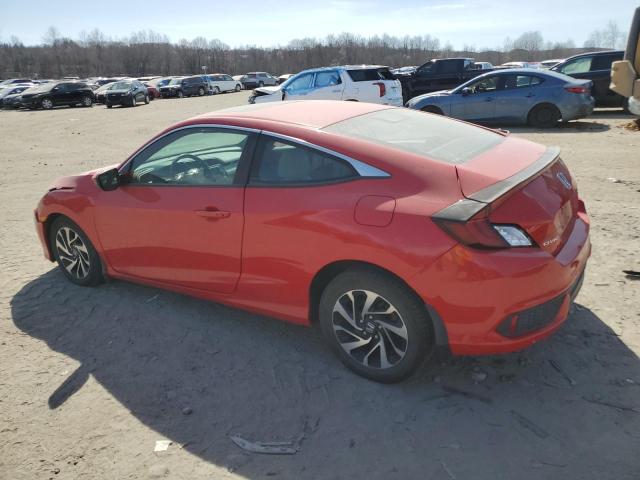 2HGFC4B09HH305916 - 2017 HONDA CIVIC LX RED photo 2