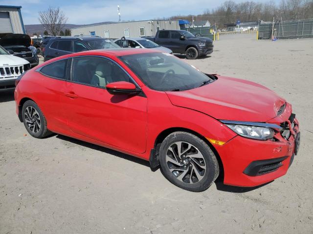 2HGFC4B09HH305916 - 2017 HONDA CIVIC LX RED photo 4