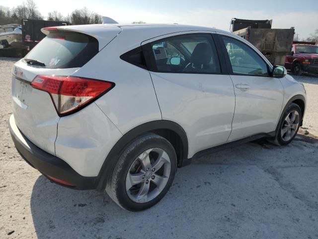 3CZRU5H34KM719219 - 2019 HONDA HR-V LX WHITE photo 3