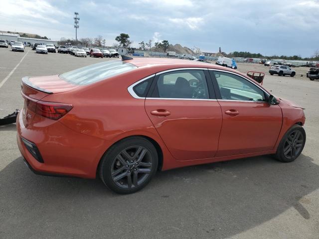 3KPF54AD2KE070758 - 2019 KIA FORTE EX ORANGE photo 3