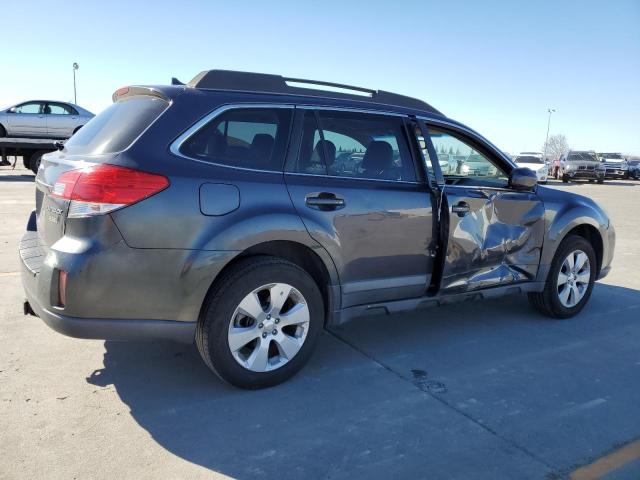 4S4BRBKC4B3362735 - 2011 SUBARU OUTBACK 2.5I LIMITED CHARCOAL photo 3