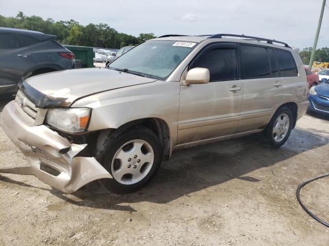 JTEDP21A670143878 - 2007 TOYOTA HIGHLANDER SPORT TAN photo 1