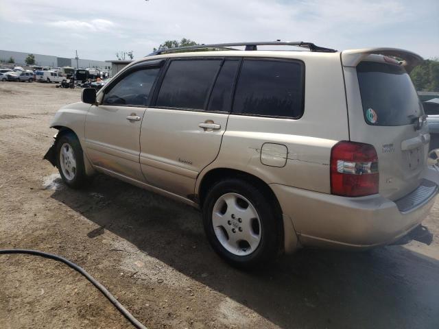 JTEDP21A670143878 - 2007 TOYOTA HIGHLANDER SPORT TAN photo 2