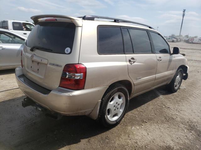 JTEDP21A670143878 - 2007 TOYOTA HIGHLANDER SPORT TAN photo 3