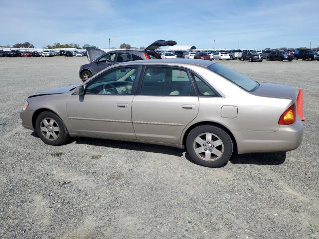 4T1BF28B82U226514 - 2002 TOYOTA AVALON XL TAN photo 2