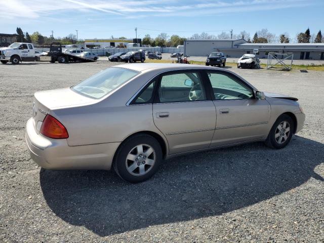 4T1BF28B82U226514 - 2002 TOYOTA AVALON XL TAN photo 3