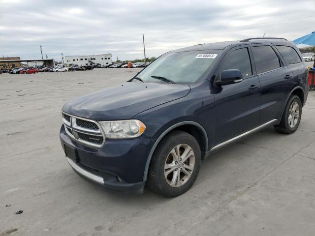 1C4RDHDG4CC204966 - 2012 DODGE DURANGO CREW BLUE photo 1