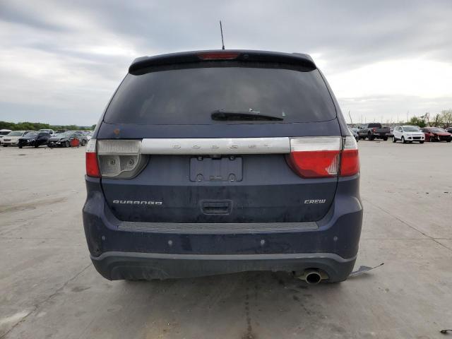 1C4RDHDG4CC204966 - 2012 DODGE DURANGO CREW BLUE photo 6