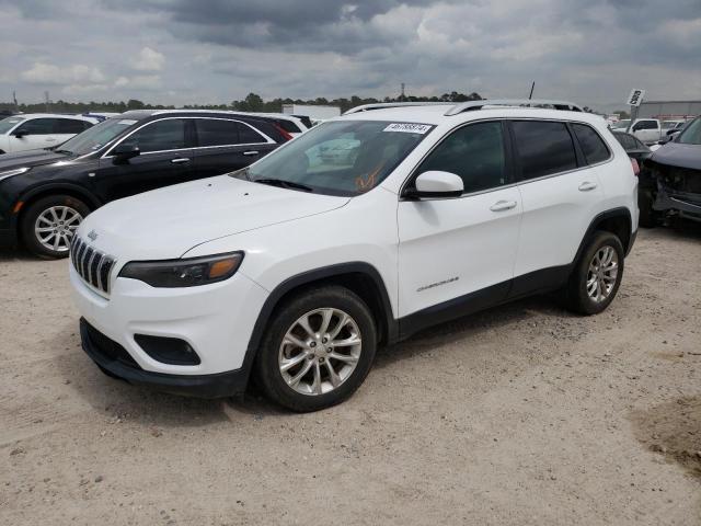 1C4PJLCB3KD269647 - 2019 JEEP CHEROKEE LATITUDE WHITE photo 1