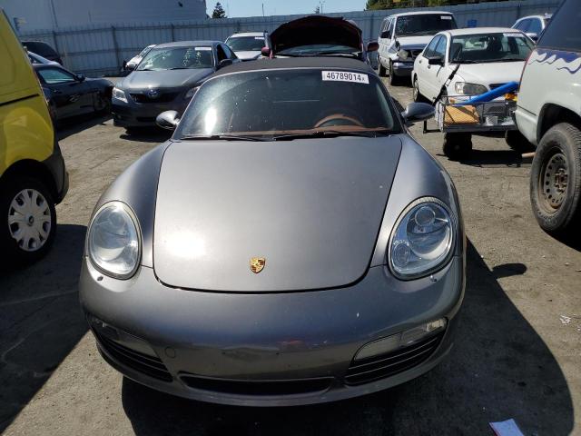 WP0CB29898U731283 - 2008 PORSCHE BOXSTER S GRAY photo 5