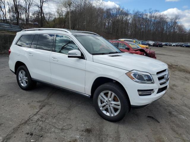 4JGDF6EE6FA563608 - 2015 MERCEDES-BENZ GL 450 4MATIC WHITE photo 4