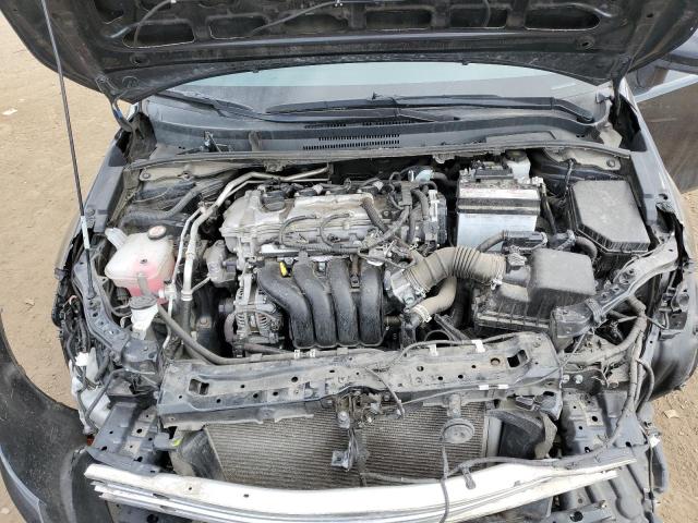 5YFEPMAE5MP252115 - 2021 TOYOTA COROLLA LE GRAY photo 11