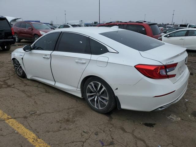 1HGCV3F14KA011355 - 2019 HONDA ACCORD HYBRID WHITE photo 2