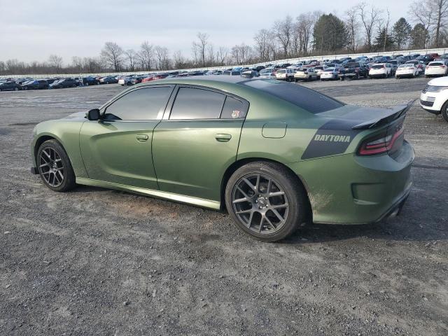 2C3CDXCT7KH756086 - 2019 DODGE CHARGER R/T GREEN photo 2