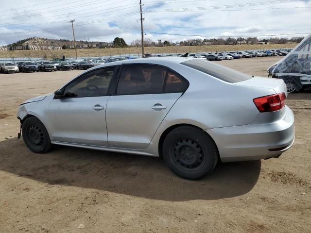 3VWLA7AJ7FM303449 - 2015 VOLKSWAGEN JETTA TDI SILVER photo 2