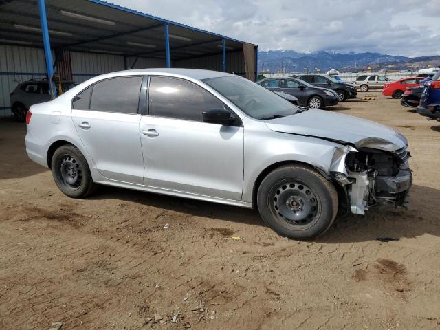 3VWLA7AJ7FM303449 - 2015 VOLKSWAGEN JETTA TDI SILVER photo 4