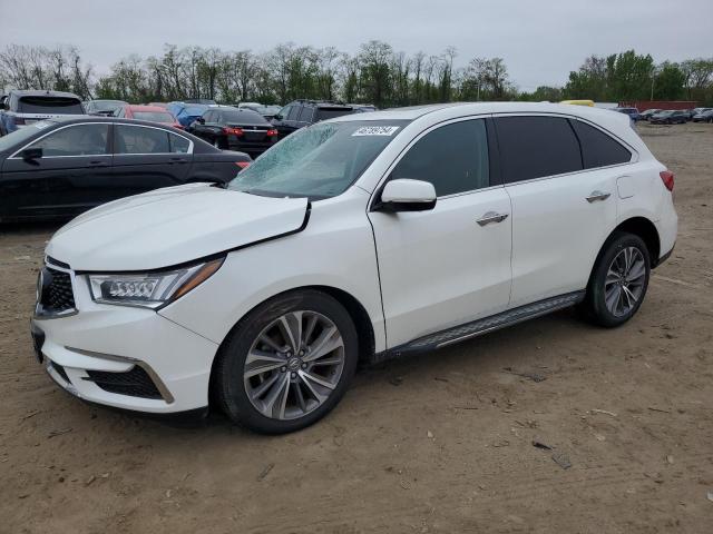 5J8YD4H54JL029324 - 2018 ACURA MDX TECHNOLOGY WHITE photo 1