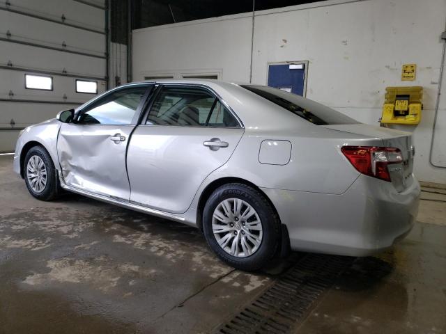 4T4BF1FK7DR292106 - 2013 TOYOTA CAMRY L SILVER photo 2