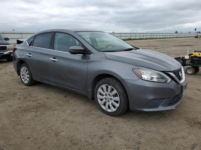 3N1AB7AP3HL655077 - 2017 NISSAN SENTRA S CHARCOAL photo 4