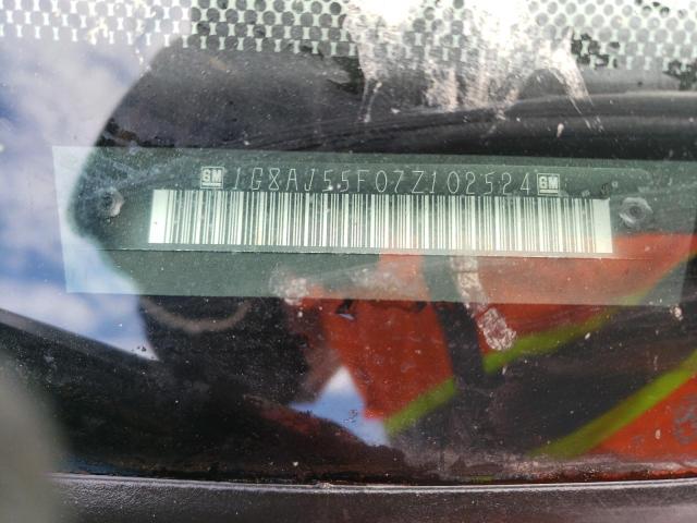 1G8AJ55F07Z102524 - 2007 SATURN ION LEVEL 2 银色 照片 12