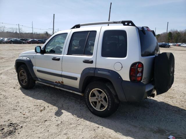 1J4GL38K85W665966 - 2005 JEEP LIBERTY RENEGADE SILVER photo 2