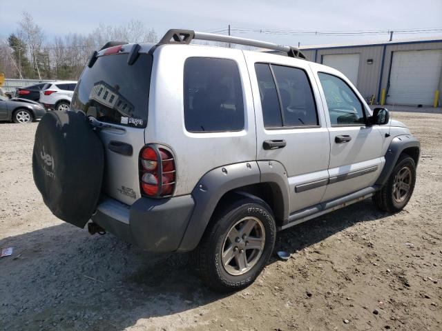 1J4GL38K85W665966 - 2005 JEEP LIBERTY RENEGADE SILVER photo 3