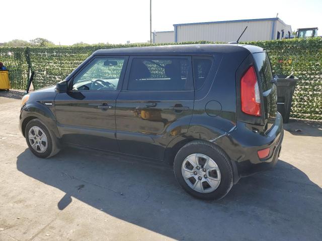 KNDJT2A58C7479037 - 2012 KIA SOUL BLACK photo 2