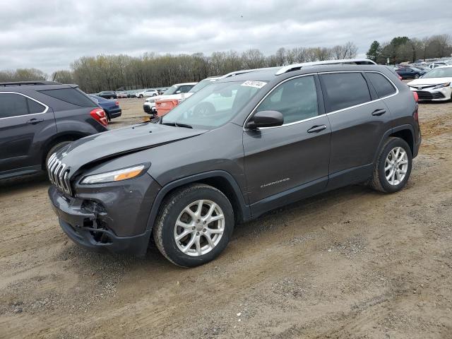 1C4PJLCB8FW689835 - 2015 JEEP CHEROKEE LATITUDE GRAY photo 1