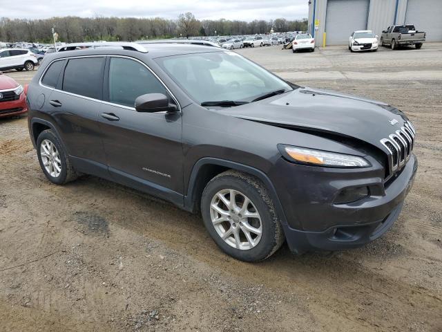 1C4PJLCB8FW689835 - 2015 JEEP CHEROKEE LATITUDE GRAY photo 4