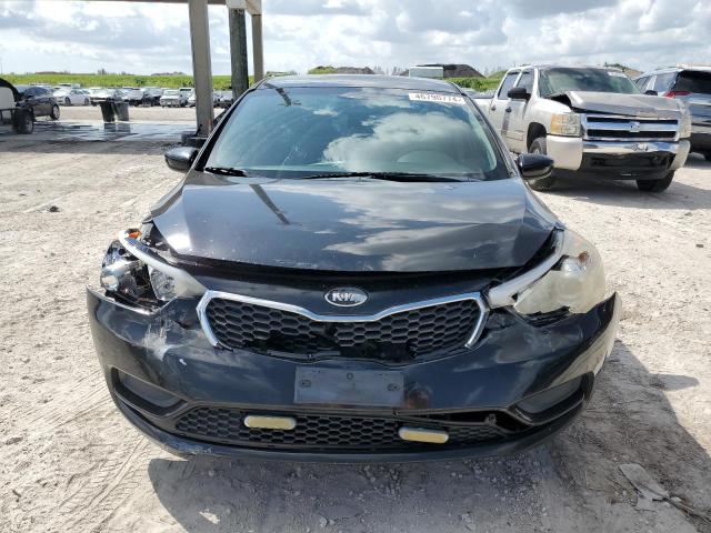 KNAFK4A6XE5145374 - 2014 KIA FORTE LX BLACK photo 5