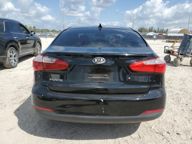 KNAFK4A6XE5145374 - 2014 KIA FORTE LX BLACK photo 6