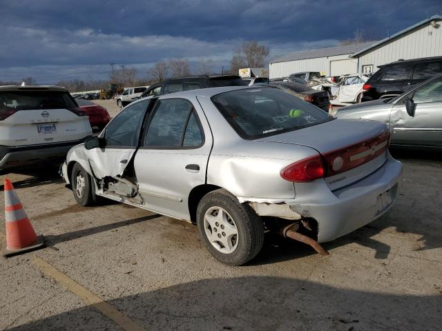 1G1JC52F237384085 - 2003 CHEVROLET CAVALIER SILVER photo 2