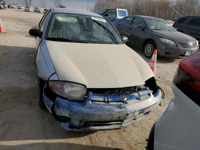 1G1JC52F237384085 - 2003 CHEVROLET CAVALIER SILVER photo 5