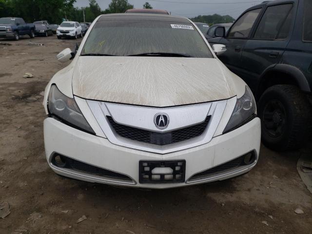 2HNYB1H69CH500423 - 2012 ACURA ZDX ADVANCE Blanco foto 9