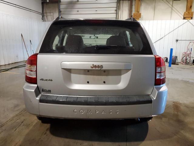 1J8FF47W57D256480 - 2007 JEEP COMPASS SILVER photo 6