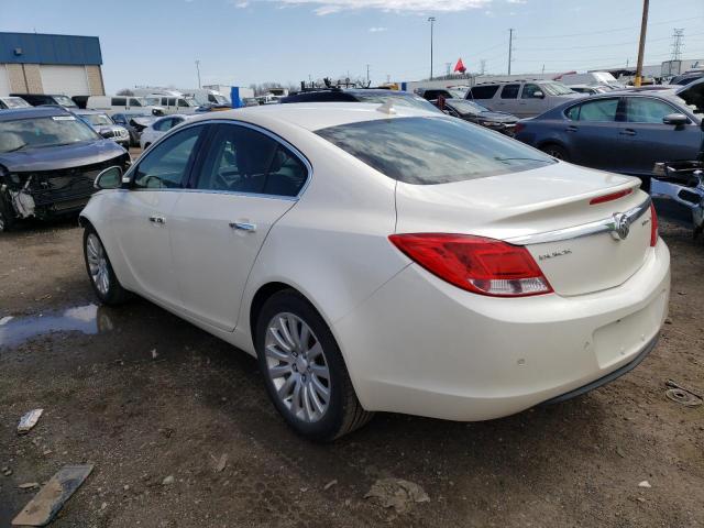 2G4GT5GK7C9133550 - 2012 BUICK REGAL PREMIUM WHITE photo 2