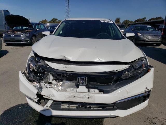 19XFC2F69KE010366 - 2019 HONDA CIVIC LX WHITE photo 5