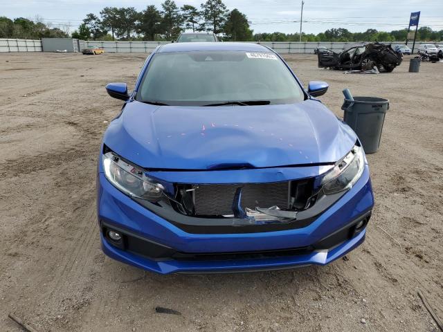 2HGFC2F8XKH602348 - 2019 HONDA CIVIC SPORT BLUE photo 5