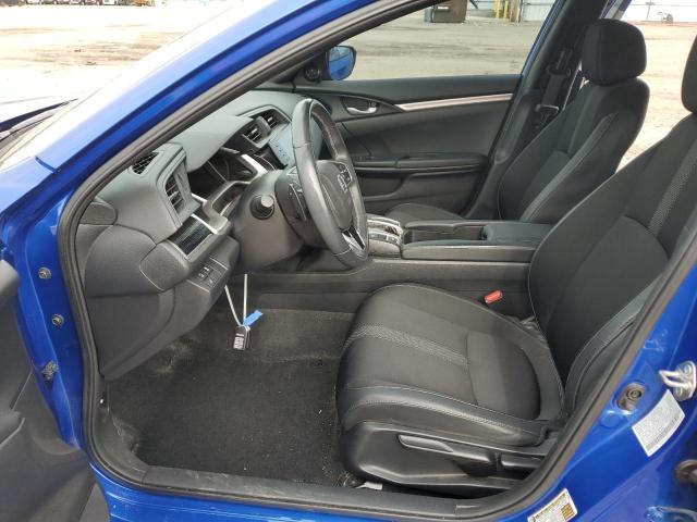 2HGFC2F8XKH602348 - 2019 HONDA CIVIC SPORT BLUE photo 7