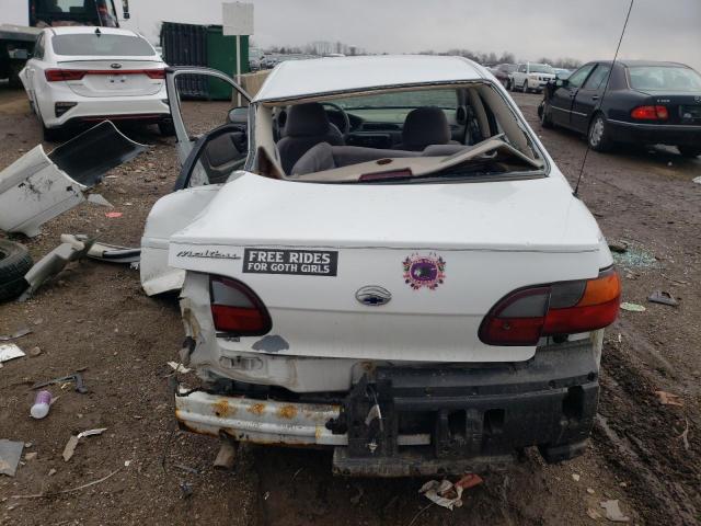 1G1ND52J61M627222 - 2001 CHEVROLET MALIBU WHITE photo 6