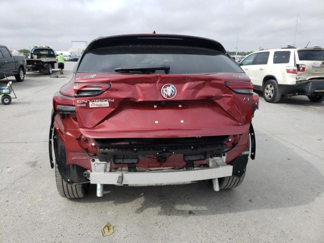 LRBFZMR4XND129004 - 2022 BUICK ENVISION PREFERRED BURGUNDY photo 6