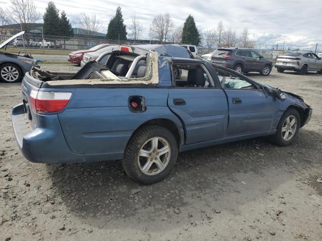 4S4BT62C867102457 - 2006 SUBARU BAJA SPORT BLUE photo 3