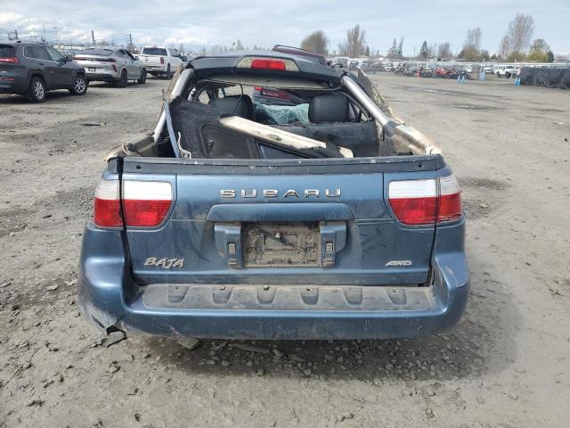 4S4BT62C867102457 - 2006 SUBARU BAJA SPORT BLUE photo 6