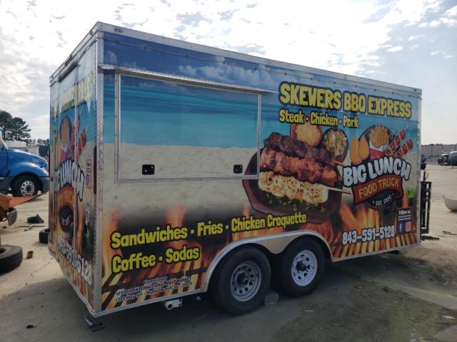 5WKBE1622P1079839 - 2023 TRAIL KING ENCLOSED წითელი ფოტო 4