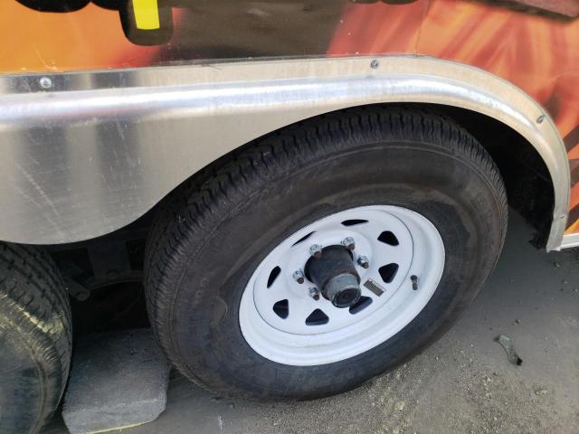 5WKBE1622P1079839 - 2023 TRAIL KING ENCLOSED წითელი ფოტო 5