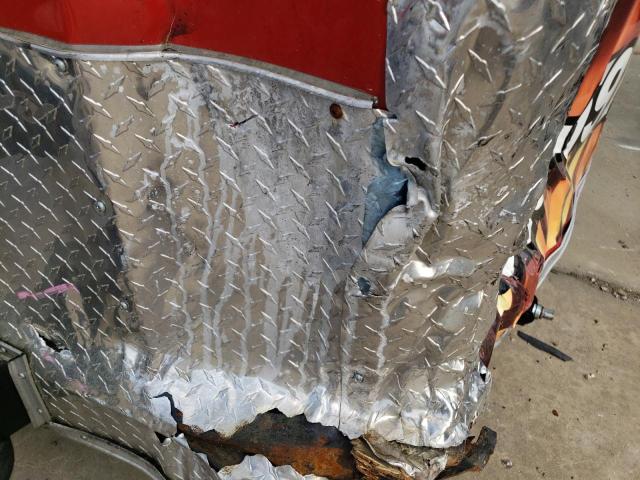 5WKBE1622P1079839 - 2023 TRAIL KING ENCLOSED წითელი ფოტო 8