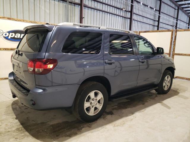 5TDAY5B11NS187558 - 2022 TOYOTA SEQUOIA SR5 BLUE photo 3