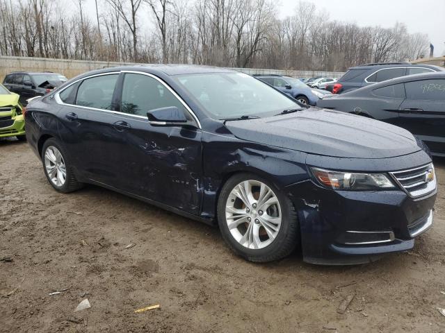 2G1115SLXF9157841 - 2015 CHEVROLET IMPALA LT BLUE photo 4