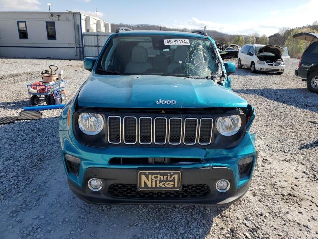 ZACNJCBB8MPN25260 - 2021 JEEP RENEGADE LATITUDE TEAL photo 5