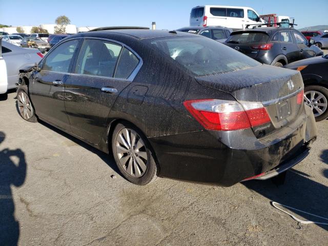 1HGCR2F84DA008793 - 2013 HONDA ACCORD EXL BLACK photo 2